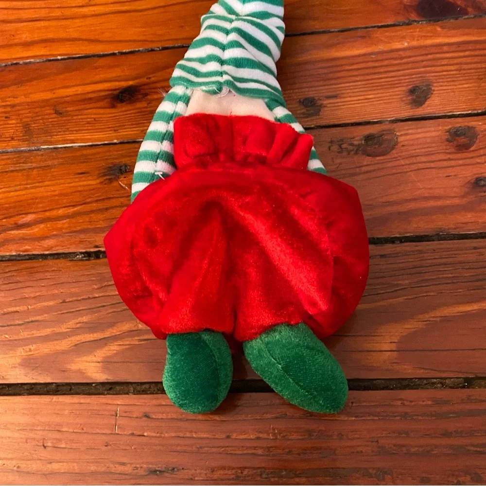 Stuffed Gnome with Pocket for a Present